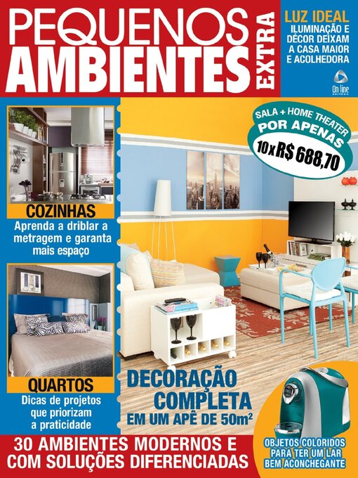 Title details for Pequenos Ambientes by Online Editora - Available